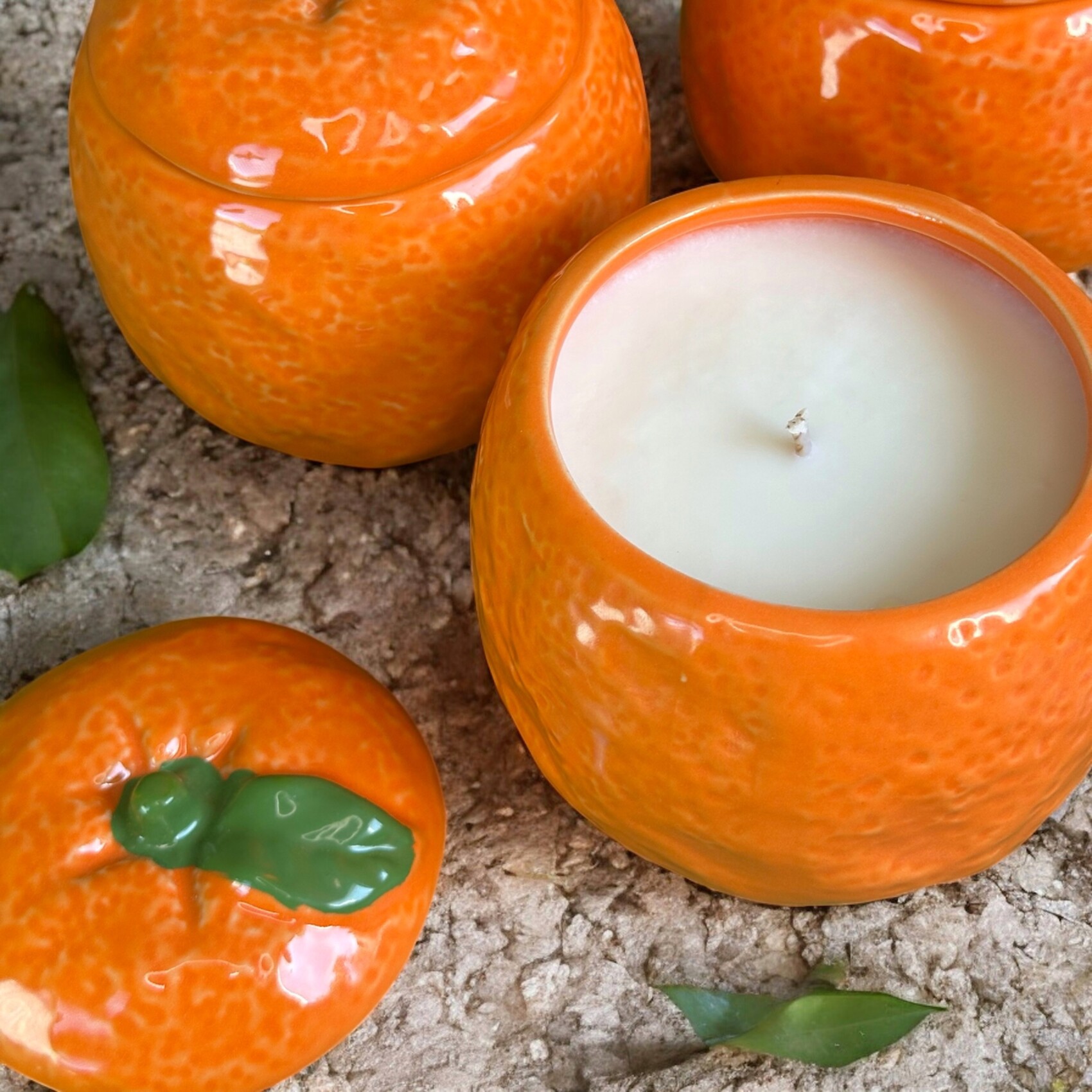 Orange candle 🍊