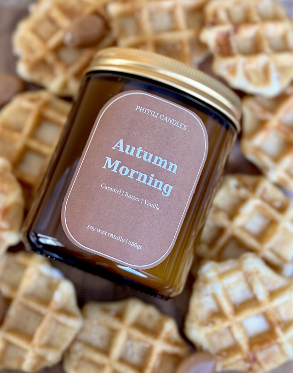 Autumn Morning candle