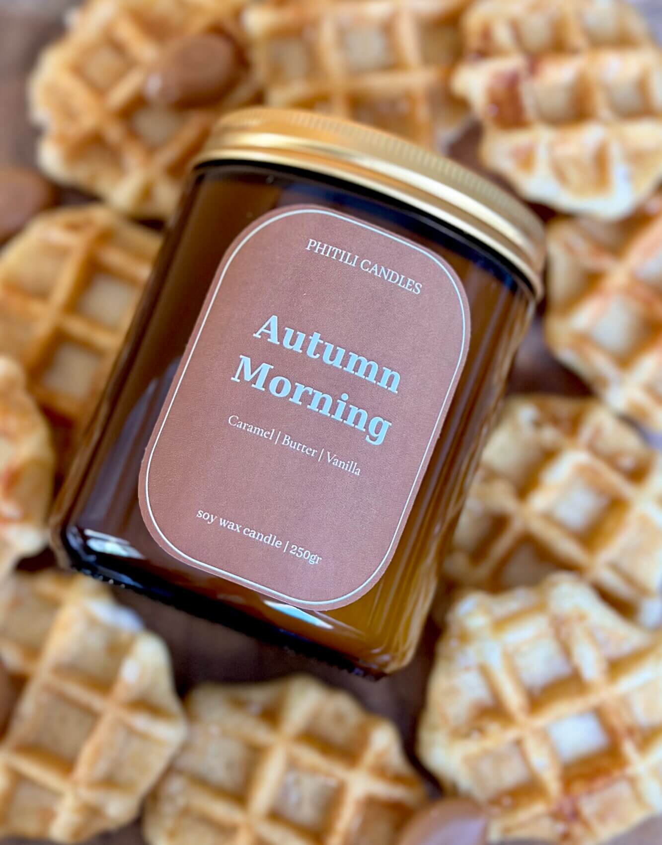 Autumn Morning candle