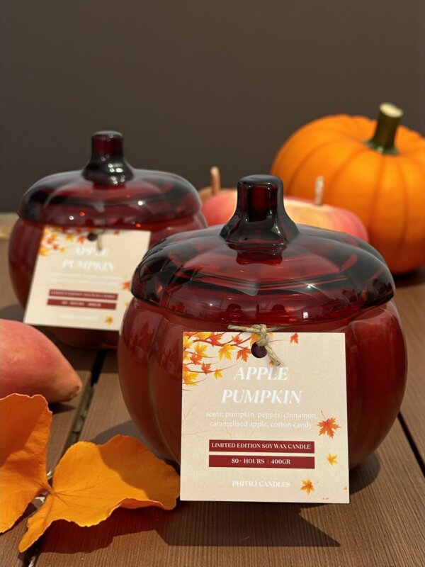 Red Pumpkin candle 400gr