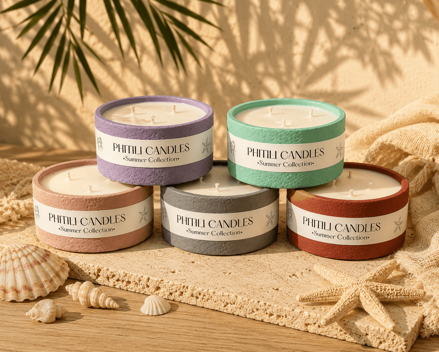 Blush candle 220gr