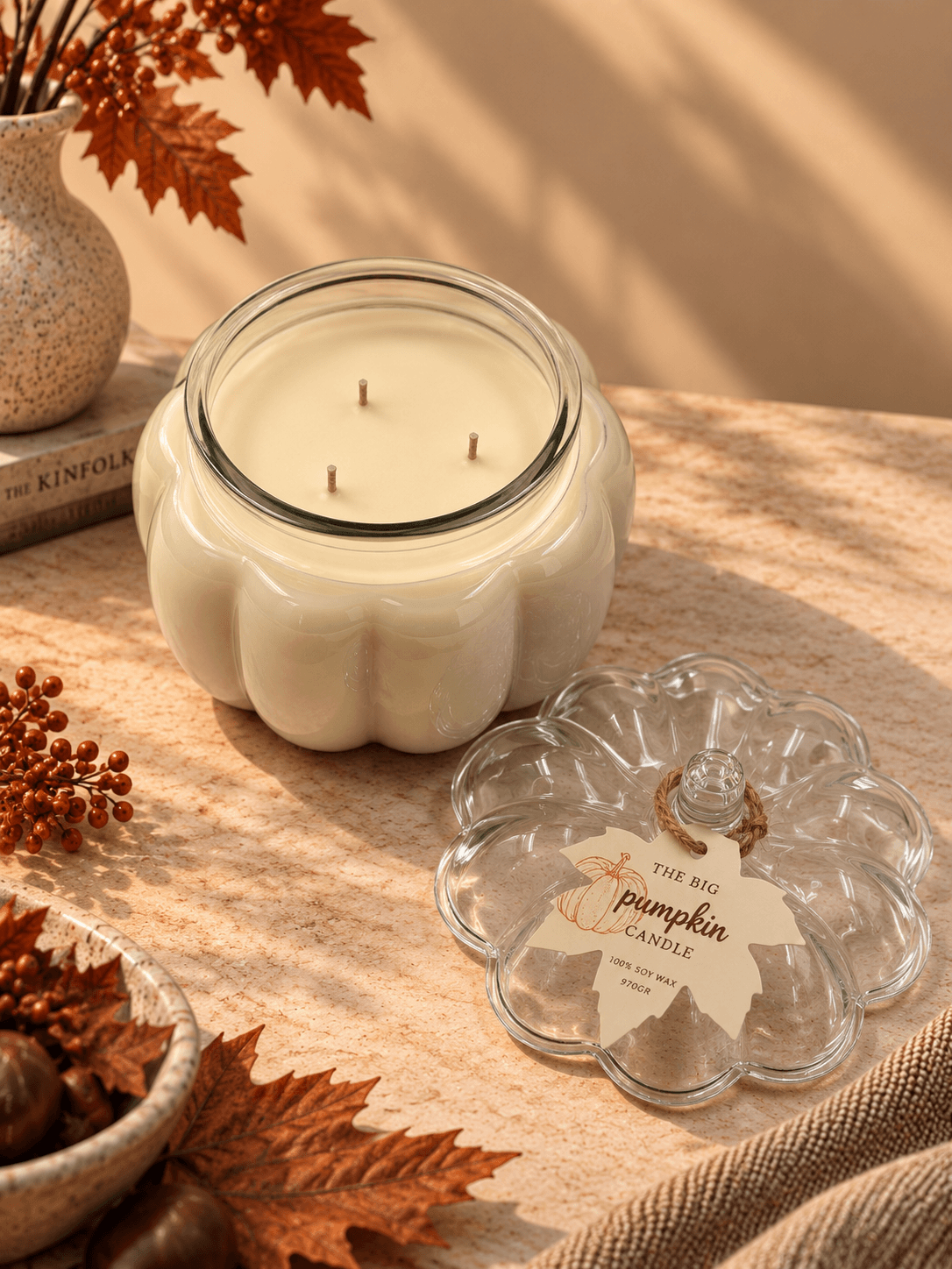 The big PUMPKIN candle 🎃