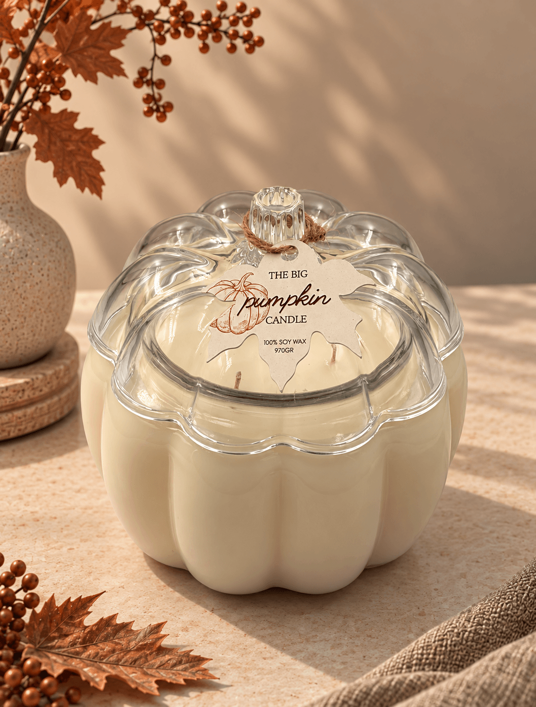 The big PUMPKIN candle 🎃